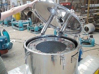 230KG Hygienic Bag Lifting Basket Centrifuge 